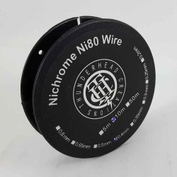 Nichrome (Ni80) wire 26Ga bobine 10m Thunderhead