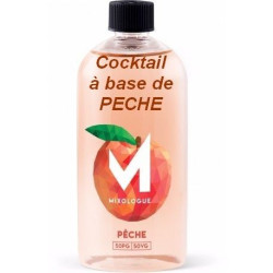 Cocktail mixologue à base de PECHE