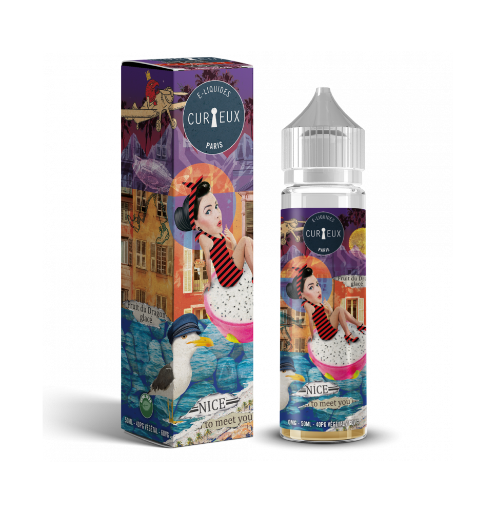 NICE TO MEET YOU - 50ML 0mg by CURIEUX