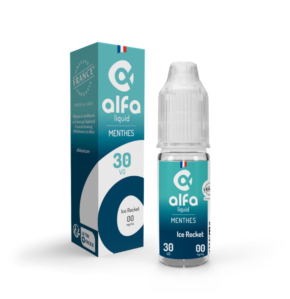 ICE ROCKET 70/30 MENTHES ALFALIQUID 10ML