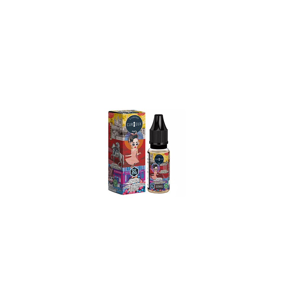 LYON MON PETIT BOUCHON 10 ML SEL DE NICOTINE BY CURIEUX