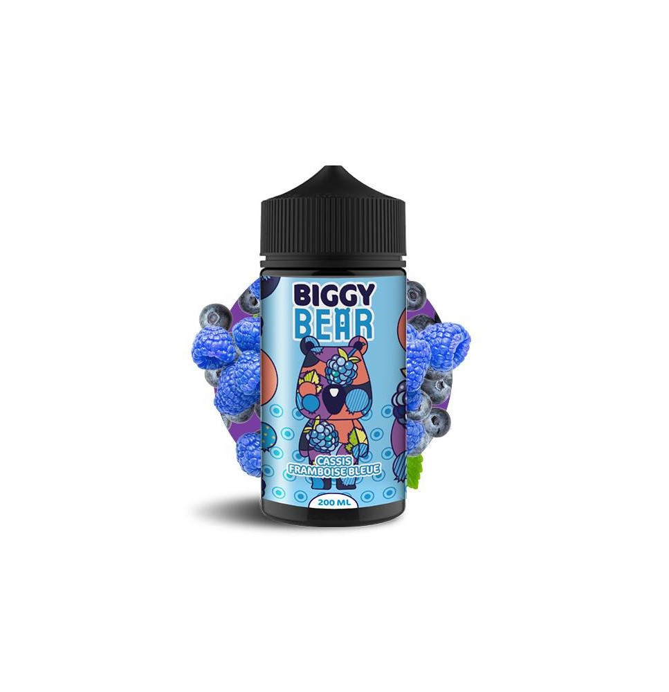 Cassis Framboise Bleue 200ML - Biggy Bear