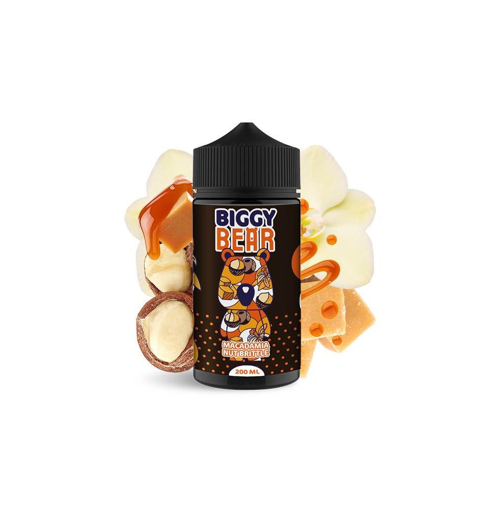 Macadamia Nut Brittle  200ML - Biggy Bear